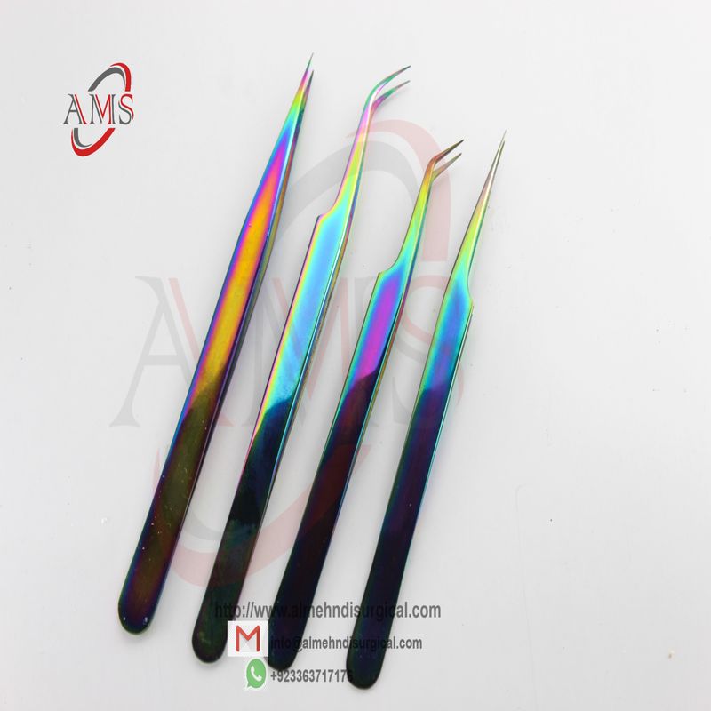 Eyelash tweezers sets