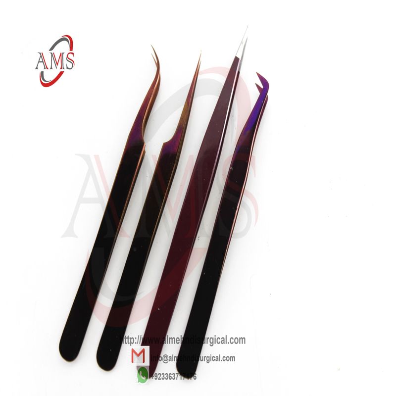 Eyelash tweezers sets