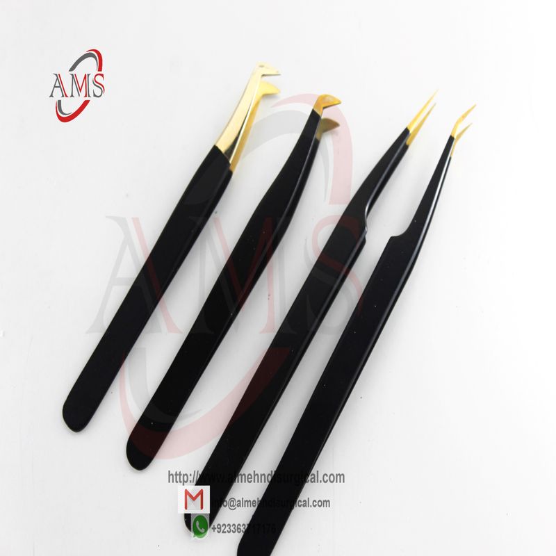 Eyelash tweezers sets