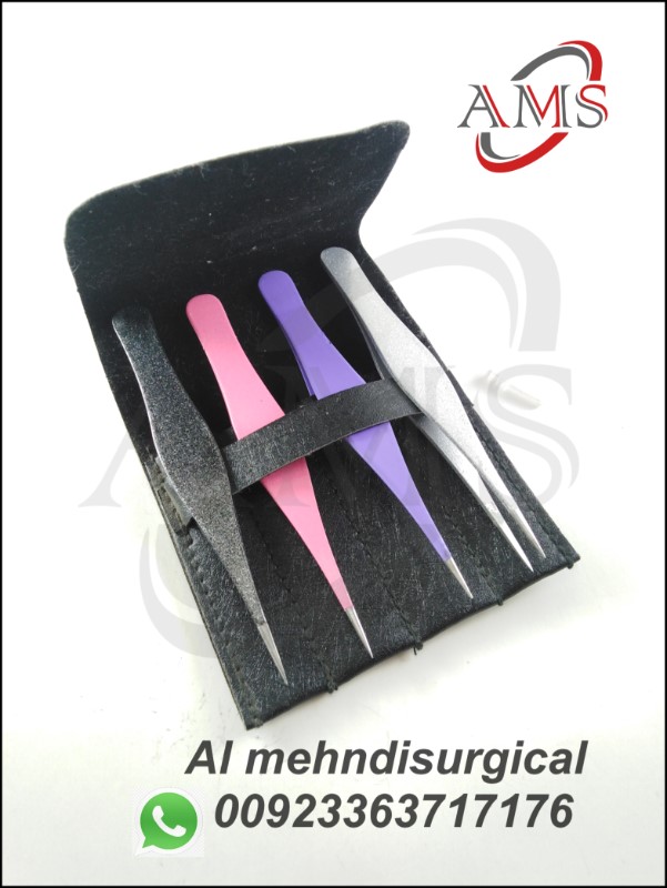 Eyelash tweezers sets